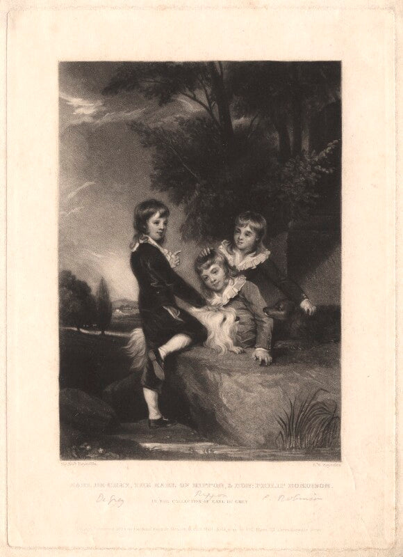 Thomas philip de grey, 2nd earl de grey; frederick john robinson, 1st earl of ripon; philip robinson npg d4046