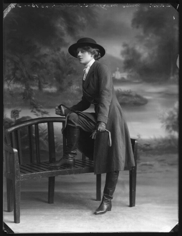 Margaret swallow as lady diana sartorys in 'the whip' npg x80574