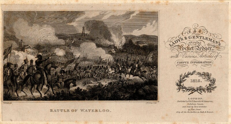 Battle of waterloo npg d9366