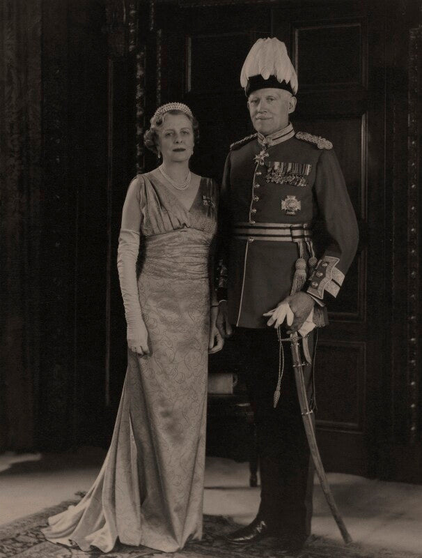 Sir edwin logie morris; amy mary (née booth), lady morris npg x180939