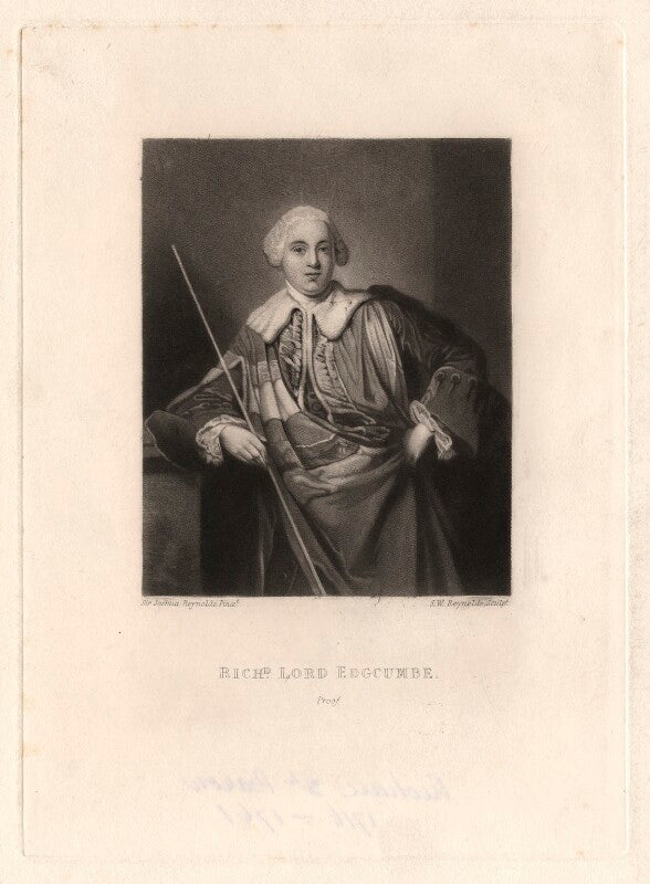 Richard edgcumbe, 2nd baron edgcumbe npg d1824