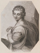 Detail from the Sistine Madonna NPG D11341