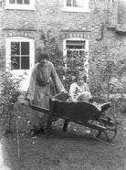 Athene Seyler with her daughter Jane Ann Jones (née Sterndale Bennett) NPG x18810