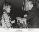 Hayley Mills and Walt Disney during the filming of 'In Search of The Castaways' NPG x198437