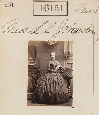 Miss L.E. Johnstone NPG Ax64070