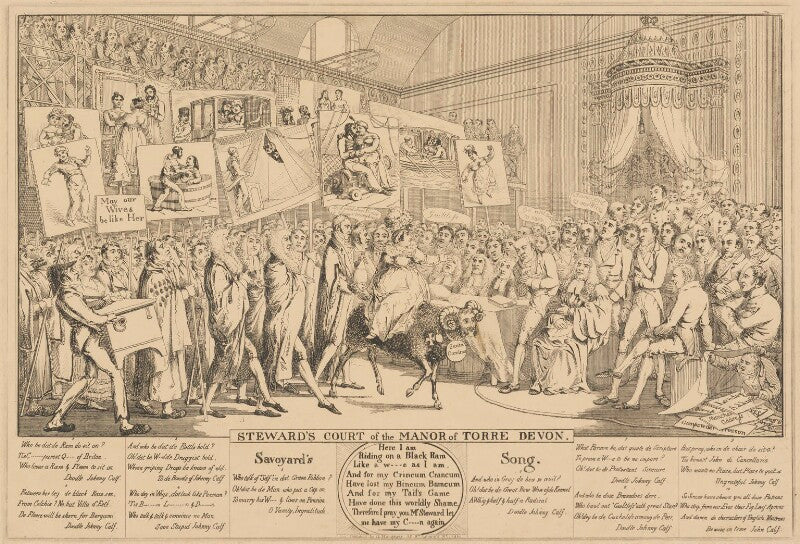 Steward's court of the manor of torre devon npg d17911