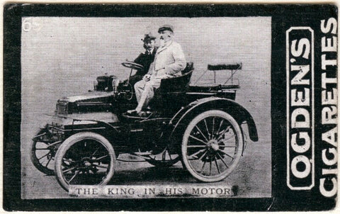 'The King in his Motor' (John Walter Edward Douglas-Scott-Montagu, 2nd Baron Montagu of Beaulieu; King Edward VII) NPG x197236