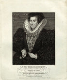 Anne Throckmorton (née Carew), Lady Throckmorton NPG D25595