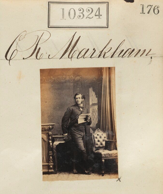 Sir clements robert markham npg ax60038