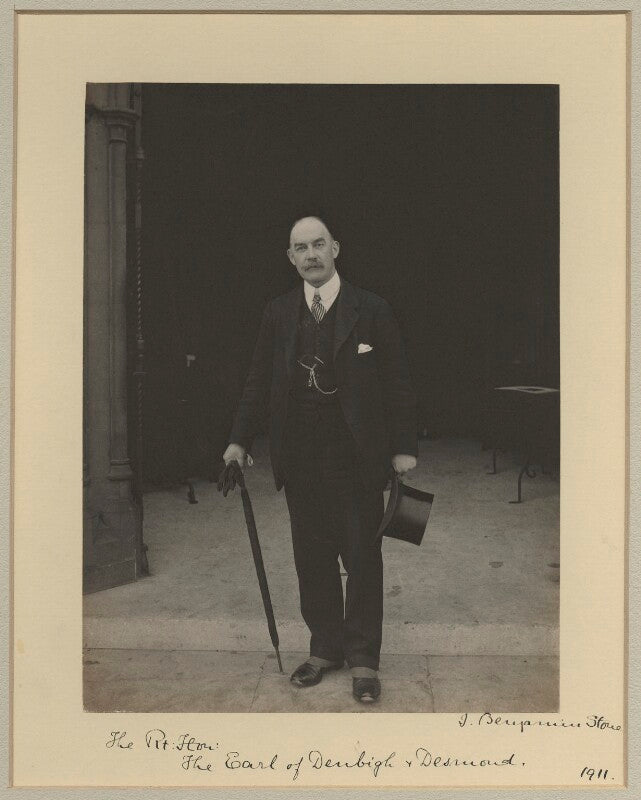 Rudolph robert basil aloysius augustine feilding, 9th earl of denbigh npg x15761