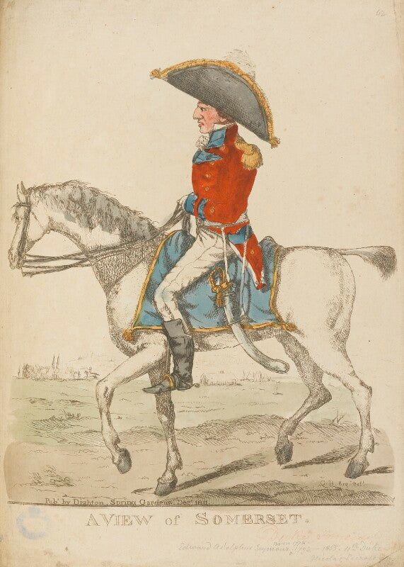 Probably lord charles henry somerset ('a view of somerset') npg d13349