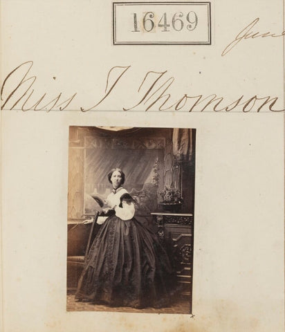 Miss T. Thomson NPG Ax64381