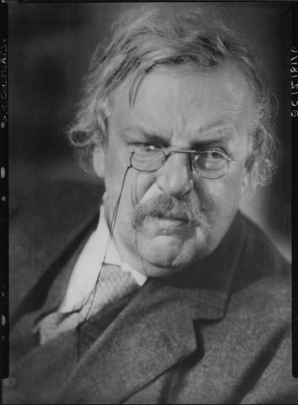 G.k. chesterton npg x10751