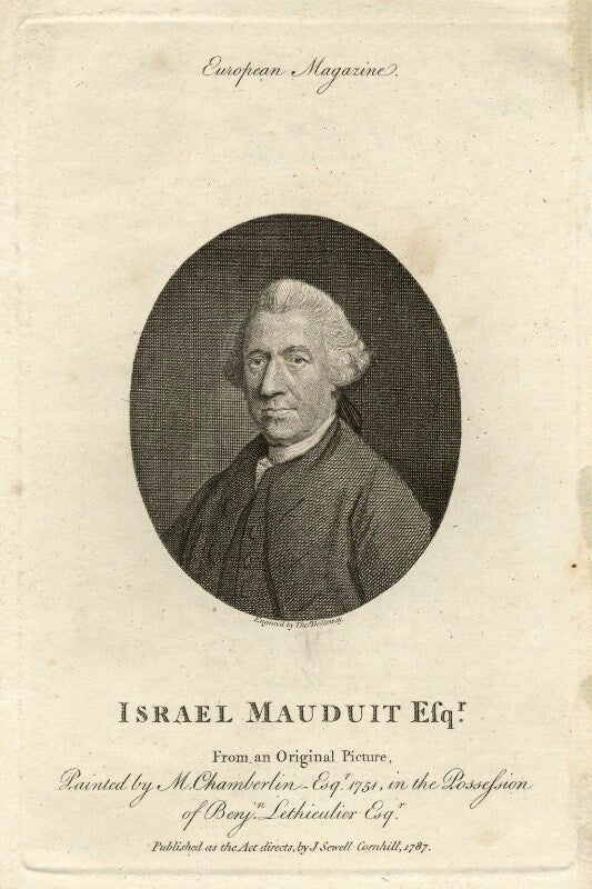 Israel mauduit npg d21378