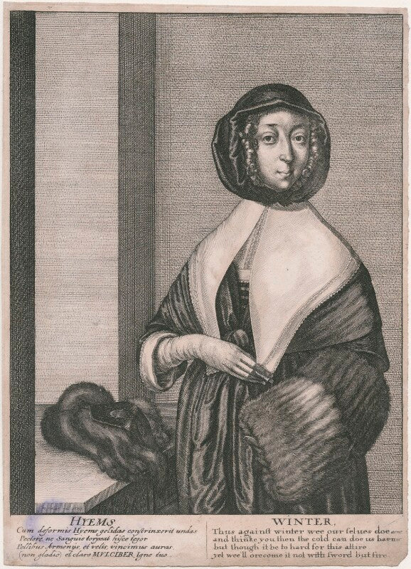 Unknown woman ('winter') npg d18041