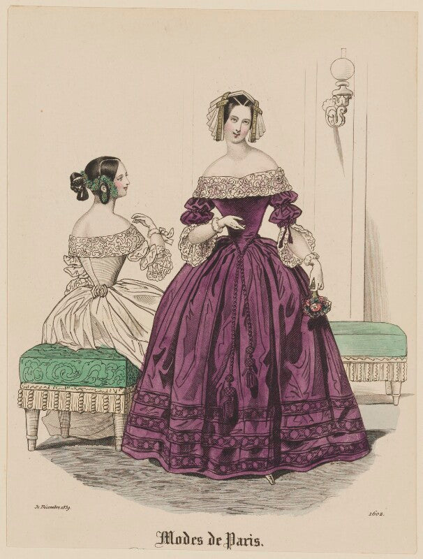 'modes de paris', 31 december 1839 npg d47839