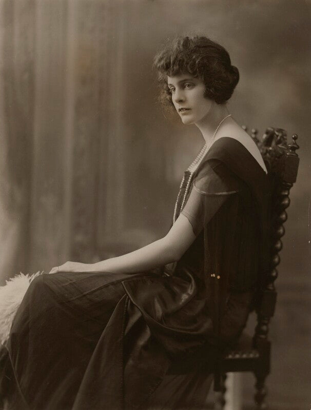 Moira faith lilian (née de yarburgh bateson), lady chichester npg x85555