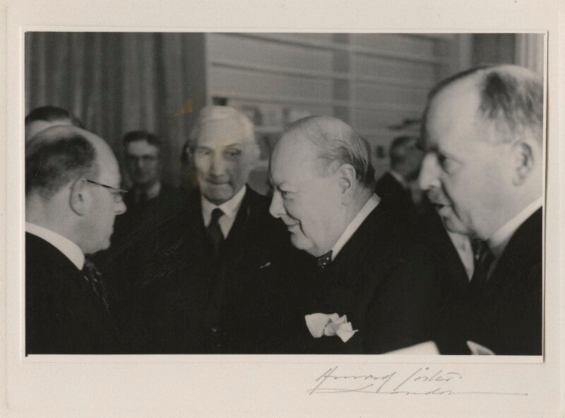 Winston churchill at the royal society of arts npg ax136862