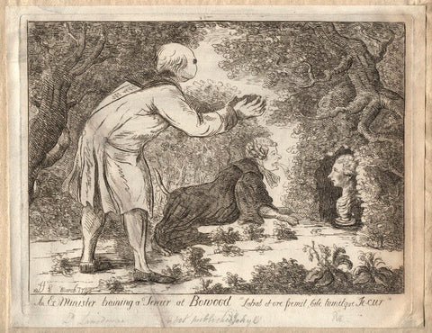 'A ex minister training a terrier at Bowood' NPG D12262