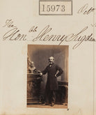 Hon. Henry Sugden NPG Ax63903