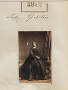 Lady Louisa Gladstone (née Fellowes) NPG Ax54980