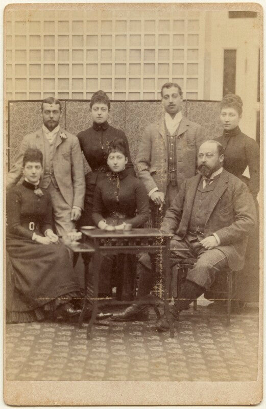 King edward vii with his family npg x197446