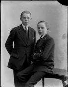 Theobald Walter Somerset Henry Butler, 8th Earl of Carrick; Hon. (Horace) Somerset Edmond Butler NPG x154471