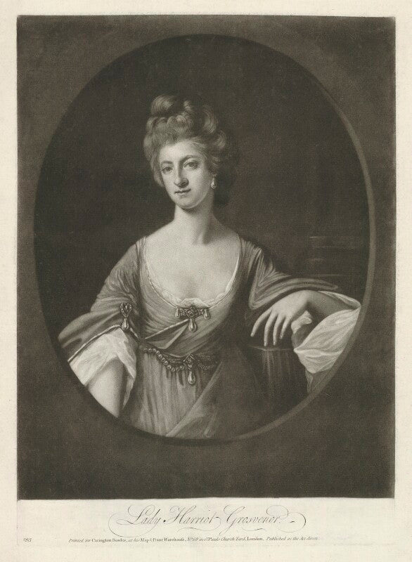 Henrietta grosvenor (née vernon), countess grosvenor ('lady harriot grosvenor') npg d34993