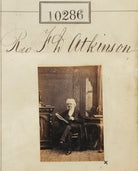 Reverend F.D. Atkinson NPG Ax60000