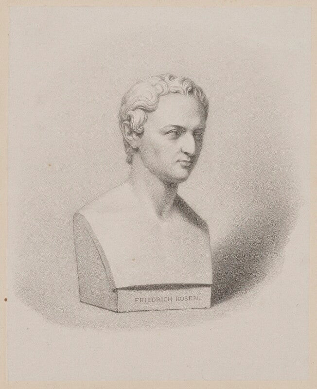 Friedrich august rosen npg d39876