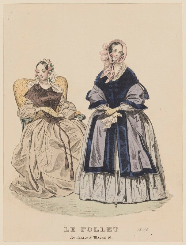 Walking dress, november 1840 npg d47870
