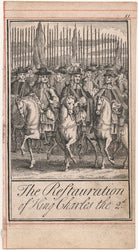 King Charles II with 15 unknown men NPG D18538