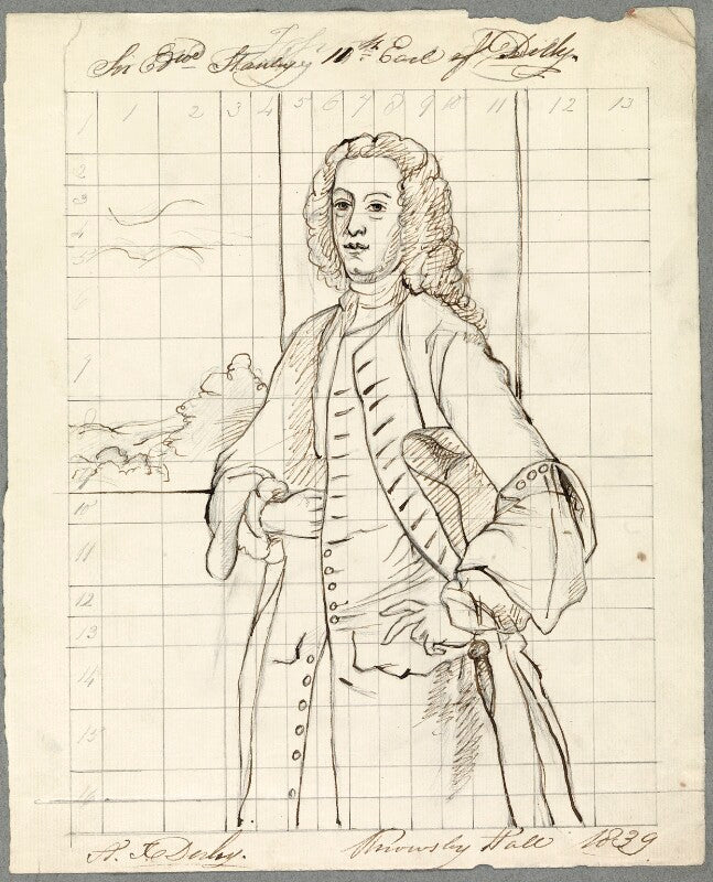 Edward stanley, 11th earl of derby npg d23116