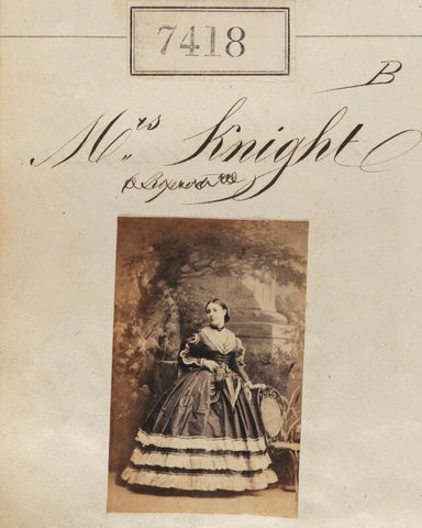 Mrs Knight NPG Ax57321