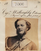 Captain Willoughby Osborne ('Reproduction of his last portrait') NPG Ax56922