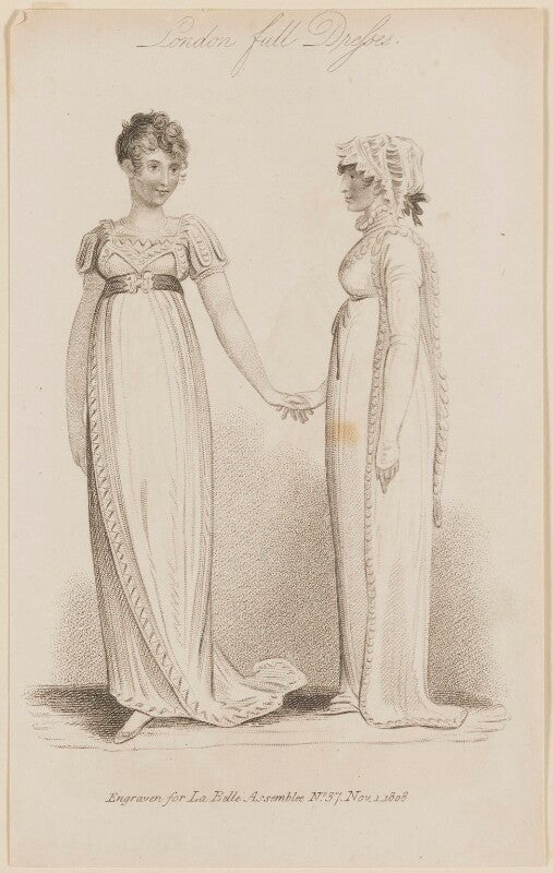 'london full dresses', november 1808 npg d47516