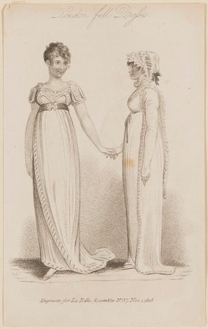 'London Full Dresses', November 1808 NPG D47516