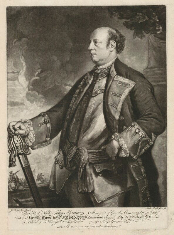 John manners, marquess of granby npg d39974
