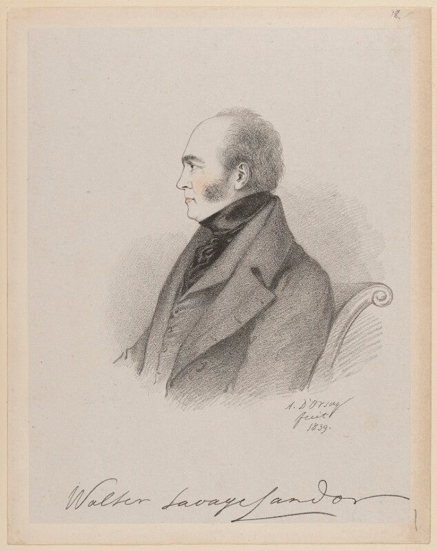 Walter savage landor npg d46230