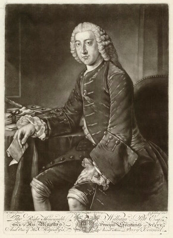 William Pitt, 1st Earl of Chatham NPG D32919