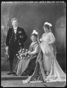 Sir John Lynn-Thomas; Mary Rosina (née Jenkins), Lady Lynn-Thomas NPG x121695