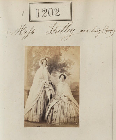 Miss Shilley; Miss Shilley NPG Ax50649