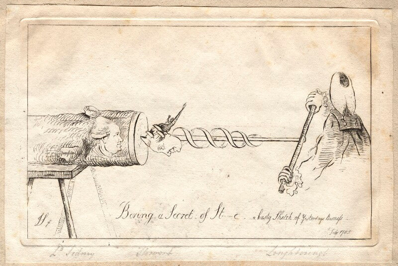 'boring a secret of st[at]e' npg d12239