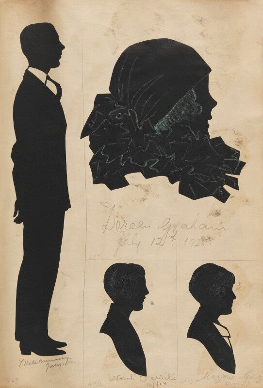 F. hope mummery; doreen graham; norah carhill; marjorie kearley npg d46673