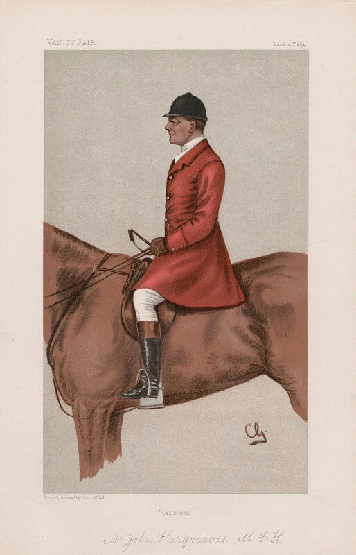 John hargreaves ('men of the day. no. 743.') npg d44954