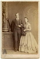 Lewin Bentham Bowring; Katharine Bowring (née Bellasis) NPG Ax46976