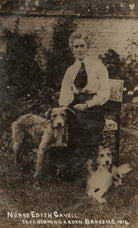 Edith Cavell with Don and Jack NPG x46560