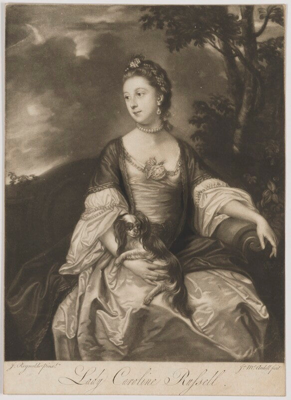 Lady caroline spencer (née russell), duchess of marlborough npg d38249