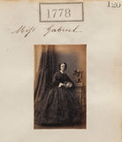 Miss Gabriel NPG Ax51169