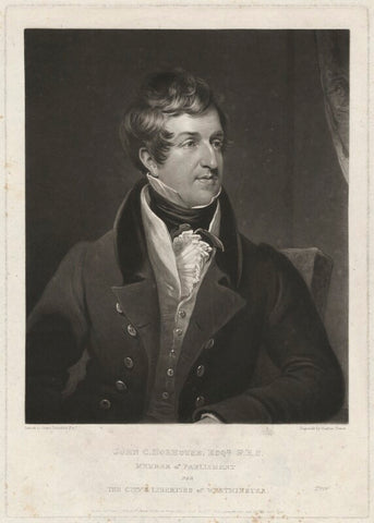 John Cam Hobhouse, Baron Broughton de Gyfford NPG D35891